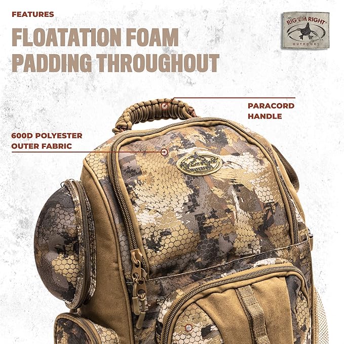 Rig'Em Right Lowdown Floating Backpack, Optifade Timber