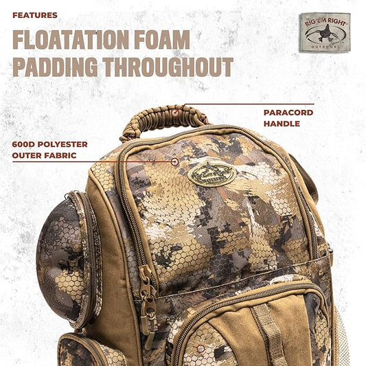 Rig'Em Right Lowdown Floating Backpack, Optifade Timber