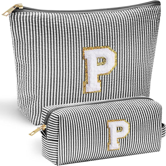 YOOLIFE Personalized Gifts for Women, Cute Travel Makeup Bag Daughter Niece Gifts Cosmetic Bag Skin Care Bag Sister Wife Friend Teacher Engagement Wedding Gifts for Women Mother'S Day Thank You Gift P - Roamly