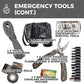 Sirius: Pre-Packed Bug Out Bag - 72 Hour Kit for 2 People - Bugout Backpack Survival Kit - Premium 50L Go Bag Tactical Backpack - Essential Bug Out Gear - Upgraded Survival Backpack