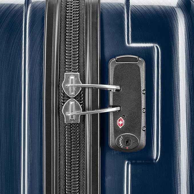 Samsonite Winfield 2 Hardside Luggage with Spinner Wheels, Navy, Carry-On 20-Inch