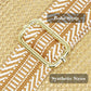 Haytijoe Summer Straw Purse Small Sling Bag RFID Blocking Crossbody Bags for Women Beach Raffia Bags Fanny Packs
