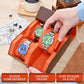 Watch Roll Travel Case for 4 Watchs Storage and Organizer,Leather Watch Box with Innovative Slide Pillows & Solid Dividers for Home, Protect and Display