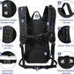 1050D Tactical Hydration Backpack with 3L TPU Water Bladder, Military Molle Water Backpack Perfect for Men & Women, Hydration Pack for Hiking, Biking, Running, Climbing, Hunting, Daily Use