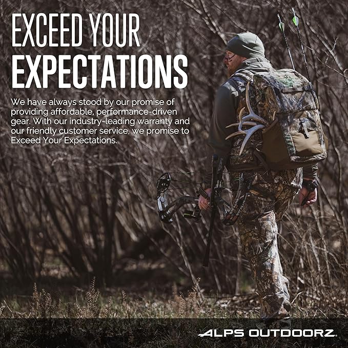 ALPS OutdoorZ Shield Bino Harness, Protective Binocular Chest Pack for Hunting