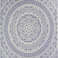 Sand Cloud Extra Large Turkish Beach Towel - Sand Free - 100% Organic Turkish Cotton Yarn - Quick Dry Towel for Beach, Picnic, Blanket or Bath - As Seen on Shark Tank - Cool Glacier (Navy)