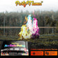 Magic Campfire Fire Color Changing Packets for Fire Pit (4 Pack) Outdoor Fireplaces & Bonfires, Rainbow Colored Flames - Perfect Camping Essential & Accessories - Must Have for Kids & Adults