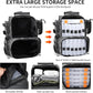 Rabjen Fishing Tackle Backpack with Rod Holders, Bottle Holder, Storage Bag Store Fishing Gear