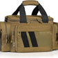 Savior Equipment Specialist Series Tactical Triple Pistol Shooting Range Hunting Duffle Bag Gun Carrying Case, Rigid Compartment Frame, Lockable Zippers