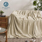 Bare Home Fleece Blanket - Giant Size - Ultra-Soft Lightweight for Bed, Sofa, and Couch - Luxury Microplush - Cozy Warm Blanket (Giant, Oyster)