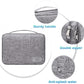 CILLA Electronics Organizer Travel, Travel Cord Organizer Case, Compact Electronics Accessories Bag for Cable, Cord, Charger, Phone