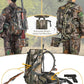NEW VIEW Hunting Backpacks for Men 35L, Camo Backpack for Hunting with Rifle Bow Gun Holder, Waterproof Hunting Pack with Rain Rover