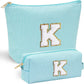 YOOLIFE Makeup Bag for Girls Teen Girl - Personalized Cute Makeup Pouch for Girlfriend Bridesmaid Wife | Cosmetic Travel Toiletry Bag for Friend | Birthday Gift Idea for Her Mom Gifts for Teen Girls K - Roamly