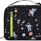 PackIt Freezable Classic Lunch Box, Spaceman, Built with EcoFreeze Technology, Collapsible, Reusable, Zip Closure With Zip Front Pocket and Buckle Handle, Perfect for School Lunches
