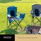 Arrowhead Outdoor Portable Folding Camping Quad Chair w/ 4-Can Cooler, Cup-Holder, Heavy-Duty Carrying Bag w/Easy Carry Shoulder Strap, Padded Armrests, Supports up to 330lbs, USA-Based Support