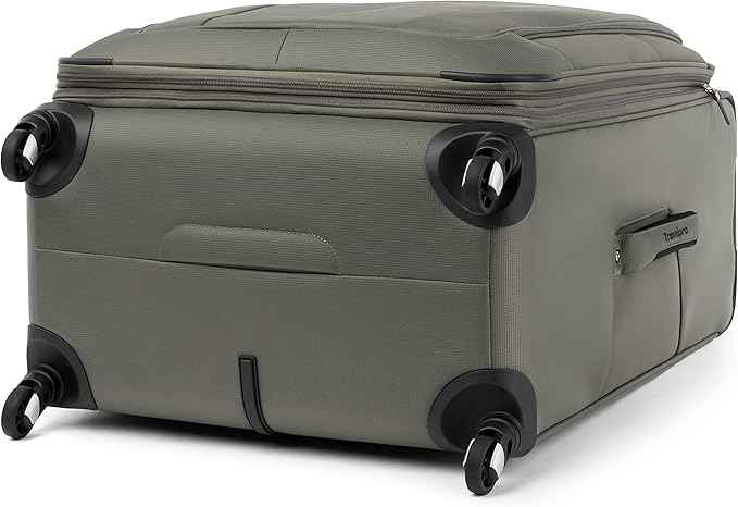 Travelpro Maxlite 5 Softside Expandable Luggage with 4 Spinner Wheels, Lightweight Suitcase, Men and Women, Slate Green, Checked-Large 29-Inch