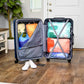 Large Compression Packing Cubes for Travel-Packing Cube Luggage Organizers 7 Piece Set for Checked Luggage-Ultralight, Expandable/Compression Bags by TRIPPED Travel Gear (Landscape) - Roamly