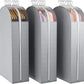 10" Gusseted Garment Bags for Hanging Clothes with Clear Window, 40" Suit Bags for Open Closet Storage, Clothing Cover for Coat, Dress, Jacket, Shirt, Fur Wardrobe Protector, 3 Packs