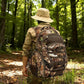 Hunting Backpack with Waterproof Rain Cover, 35L Hunting Backpacks for Men, Durable Large Capacity Hunting Day Pack with Rifle Bow Holder