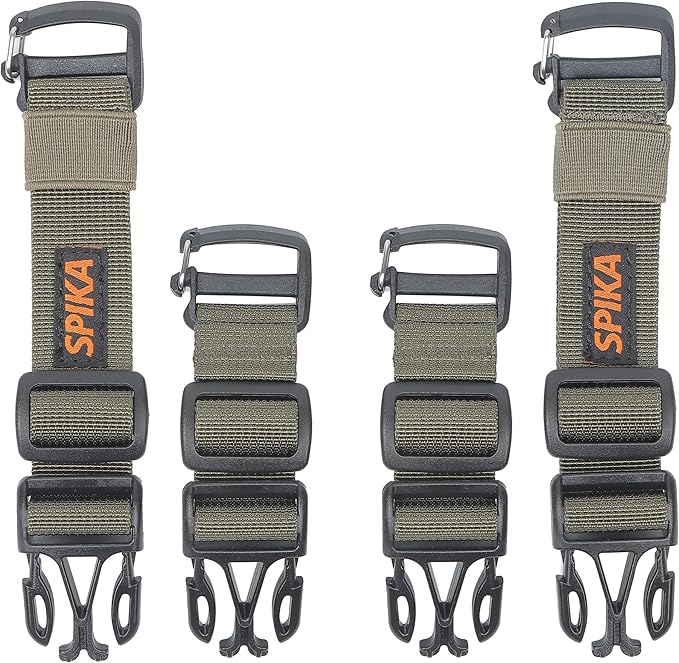 SPIKA Backpack Buckle Connect with Chest Pack,Pack Strap with Snap,Suitable Hunting Backpack with Binocular Harness Chest Pack
