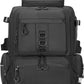 Rabjen Fishing Tackle Backpack, 45L Storage Waterproof Travel Bag Store Fishing Gear with Insulated Top Pocket