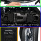 Freegrace Waterproof Dry Bags Set Of 3 Dry Bag With 2 Zip Lock Seals & Detachable Shoulder Strap, Waist Pouch & Phone Case - Can Be Submerged Into Water - For Swimming (Black(Window), 5L)