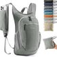 10L Small Hiking Backpack Travel Daypack Lightweight Packable Back Pack for Women Men(Light Grey) - Roamly