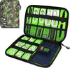 Electronics Organizer,Travel Cord Organizer Pouch, Portable Cable Organizer Bags,Travel Electronic Accessories Storage Case for Cables, Cords, Charger, Phone (CamouflageGreen)