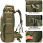 King'sGuard 70L Camping Hiking Backpack Tactical Backpack Military Molle Rucksack Backpack for Outdoor - Roamly