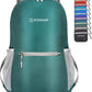 ZOMAKE Ultra Lightweight Hiking Backpack 20L, Packable Small Backpacks Water Resistant Daypack for Women Men(Dark Green)