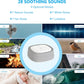 Rechargeable White Noise Machine with 28 Smoothing Sounds, Portable Sound Machine for Baby Kids Adult Sleeping, Auto-Off Timer, 32 levles of Volume Noise Machine Therapy for Home, Office, Travel