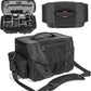 Tamrac Stratus 15 Camera Bag for Photographers, Camera Case for Photography Accessories, Shoulder Bag for DSLR and Mirrorless Cameras, Crossbody Camera Bag with Tripod Holder Strap - Black