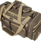 K-Cliffs Tactical Range Duffel Heavy Duty Large Gear Duffle Durable Quality Travel Sports Gym Equipment Bag Military Molle with Lockable Zippers with US Flag Patch 33 Inch Khaki