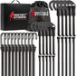 Rocket Straps - Ultimate Adjustable Outdoor Bungee Cord Assortment - Heavy Duty Set of 20 Bungee Cords (48") Double-J Hooks - Elastic Straps for Camping, Securing, and DIY Multipurpose