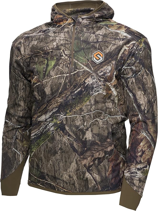 ScentLok Savanna Aero Raid Lightweight Odor Control Camo Hunting Hoodie for Men