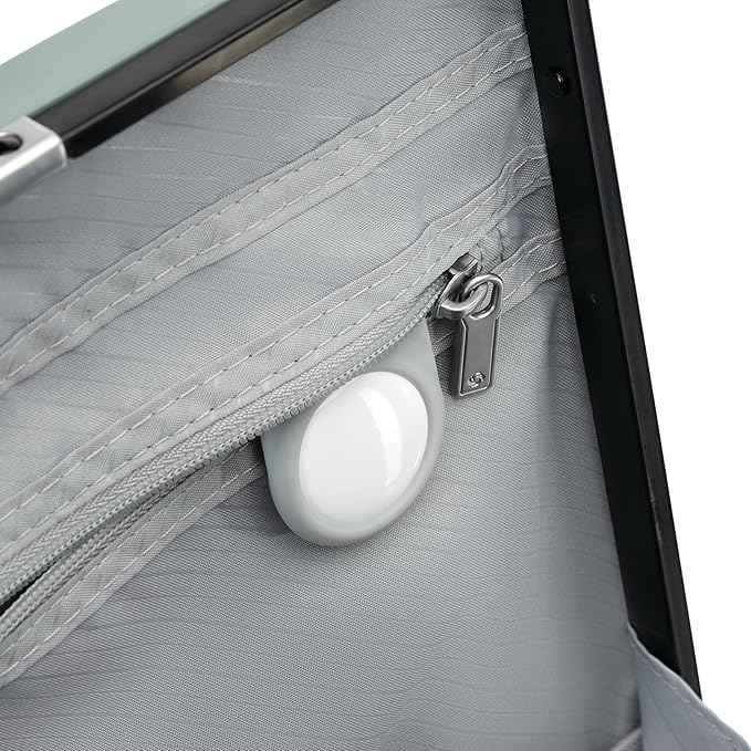 Samsonite Elevation Plus - Carry-On Hardside Luggage with QuickEntry™ Front Compartment - Scratch Resistant Polypropylene Shell, AirTag Holder, TSA Lock, Airline Approved- Cypress Green