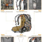 NEW VIEW Hunting Backpacks for Men 35L, Camo Backpack for Hunting with Rifle Bow Gun Holder, Waterproof Hunting Pack with Rain Rover