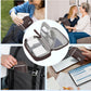 Electronics Organizer,Travel Cord Organizer Pouch, Portable Cable Organizer Bags, Waterproof Electronic Accessories Storage Case for Cables, Cords, Charger, Phone (Single Layer-Small-Brown)