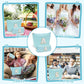 YOOLIFE Skincare for Girls 10-12 - Personalized Initial Makeup Bag丨Cosmetic Bag丨Travel Toiletry Bag丨Birthday Gifts for Women Her Bridesmaid Friend Wife Girlfriend Daughter Teacher Birthday Gifts A - Roamly