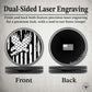 Metal Pouch Can | Metal Container | Slim EDC Pocket Tin | Airtight & Moisture-Resistant | Compact Daily Organizer | Pill Case & Travel Tin | Father’s Day Gift for Dad | (American Flag, Black, Slim)