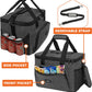 OPUX Soft Cooler Bag, Insulated Collapsible Lunch Cooler Tote for Men Work Camping Beach Travel, Portable Soft Sided Leakproof Waterproof Large Lunch Bag Box with Shoulder Strap 40 Cans, Charcoal Gray