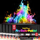 Magic Campfire Fire Color Changing Packets for Fire Pit (4 Pack) Outdoor Fireplaces & Bonfires, Rainbow Colored Flames - Perfect Camping Essential & Accessories - Must Have for Kids & Adults