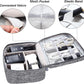 Electronics Organizer Travel Universal Cable Organizer Bag Waterproof Electronics Accessories Storage Cases for Cable, Charger, Phone, USB, SD Card, Hard Drives, Power Bank, Cords