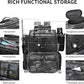 Rabjen Fishing Tackle Backpack with Rod Holders, Bottle Holder, Storage Bag Store Fishing Gear