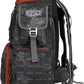 Ego Kryptek Tactical Tackle Box Backpack, Durable Fishing Tool Bag, 1000D Nylon Fabric with PVC Back, Water-Resistant, Multiple Storage Pockets, Laser-Cut Molle Loops, Includes 4 Tackle Trays