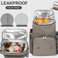 Picnic Backpack for 4 Person with Large Insulated Cooler Bag, Picnic Basket Set with Wine Pouch,Waterproof Picnic Blanket & Cutlery Set. Perfect for Beach, Camping, Party,Wedding Gift for Couple,Brush