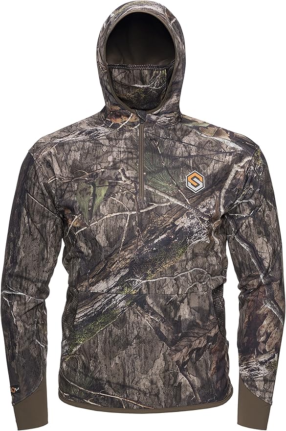 ScentLok Savanna Aero Raid Lightweight Odor Control Camo Hunting Hoodie for Men