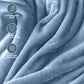 Bare Home Fleece Blanket - Throw Extra Long - Ultra-Soft Lightweight for Bed, Sofa, and Couch - Luxury Microplush - Cozy Warm Blanket (Throw XL, Coronet Blue)