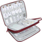 CILLA Electronics Organizer Travel, Travel Cord Organizer Case, Compact Electronics Accessories Bag for Cable, Cord, Charger, Phone
