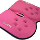 GSeat Ultra Large Gel and Foam Coccyx Seat Cushion for Back Pain Relief, Sciatica, Low Back, Tailbone-Pain, Pressure Relief, Seat Pad for Office, Home, Driving, Meditation Anywhere You Sit (Pink)